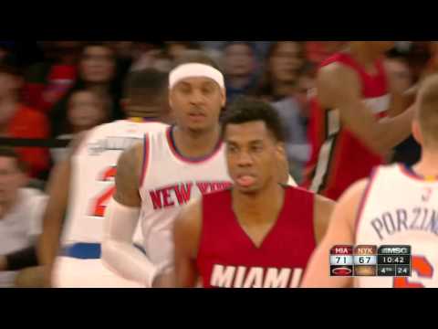 Miami Heat vs New York Knicks - February 28, 2016