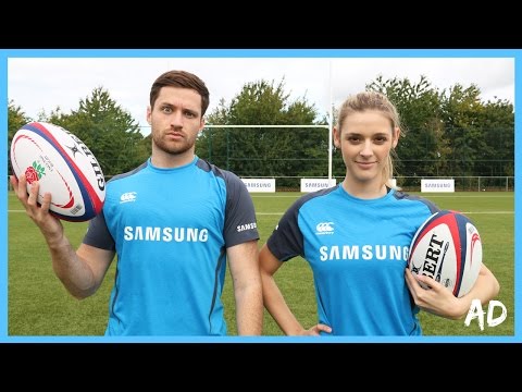 RUGBY CHALLENGE! - SPENCER VS ALEX