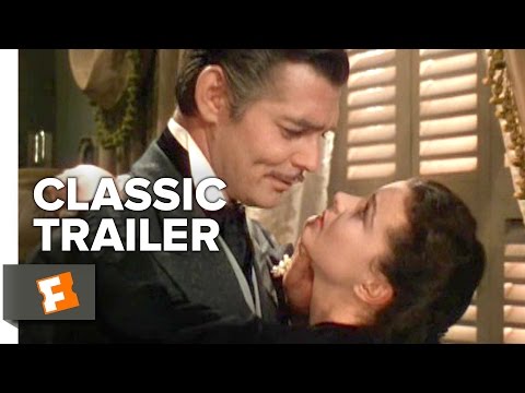 Gone with the Wind (1939) Trailer - Clark Gable Movie