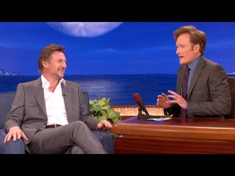 Liam Neeson & Conan Are Pasty Irishmen - CONAN on TBS