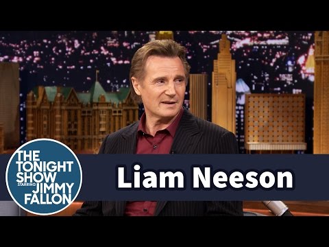 Liam Neeson Slowly Hit a Deer with His Motorcycle