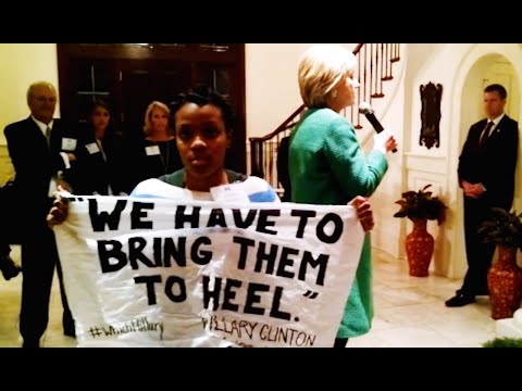 Protester To Hillary Clinton: I Am Not A Super-Predator