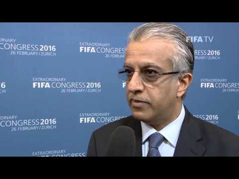 SHK. SALMAN BIN EBRAHIM AL KHALIFA - FIFA Presidential Candidate