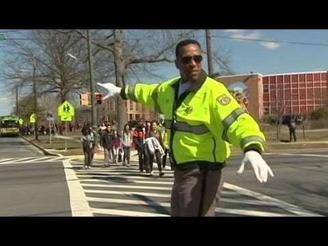 Former NBA Player Adrian Dantley Now a School Crossing Guard