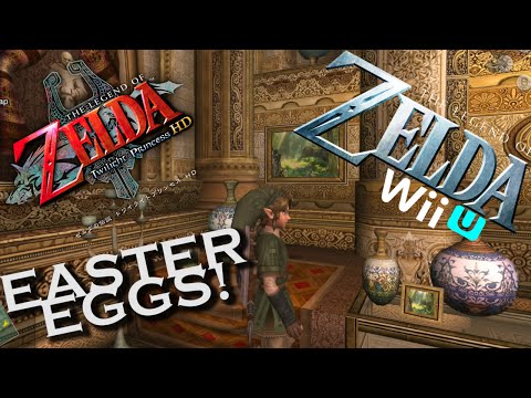 ZELDA Wii U EASTER EGGS IN TWILIGHT PRINCESS HD!