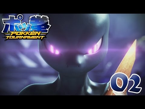 POKKEN TOURNAMENT FR Wii U Français #2  SHADOW MEWTWO ET MEGA MEWTWO SHADOW !