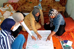 File - Women are integral to the sustainable development of Moroccan communities. High Atlas Foundation projects help to empower women so that they may benefit in the socioeconomic and political spheres.