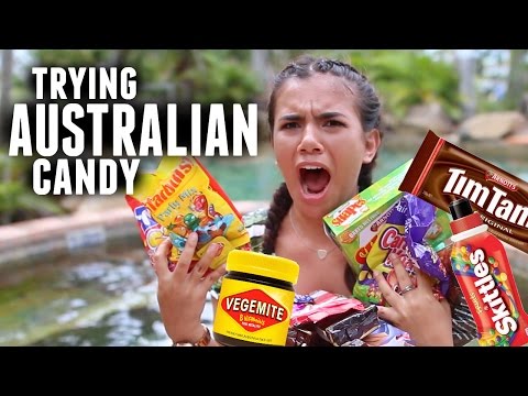 CANADIAN TRIES WEIRD AUSTRALIAN CANDY