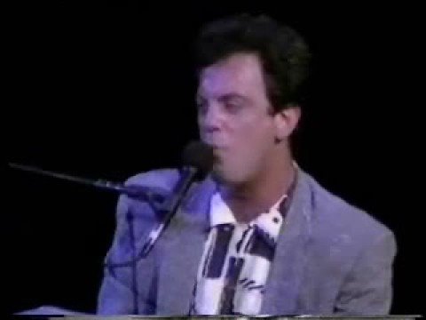 BILLY JOEL 1983 "ALLENTOWN" WITH MARK RIVERA  ON METAL PIPE!