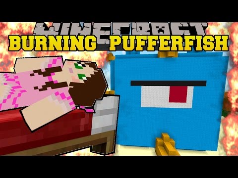 Minecraft: BURNING RAINBOW FUN HOUSE (2 AMAZING HOUSES!) Mini-Game