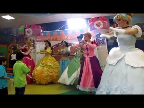 PrincesShow Show de Princesas en Monterrey : Cenicienta - Rapunzel - Mérida - Jazmín