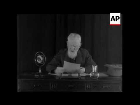 George Bernard Shaw Interview - 1937