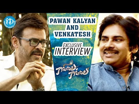 Pawan Kalyan and Venkatesh Exclusive Interview | Gopala Gopala Power Full Victory