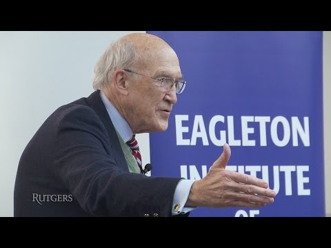 Alan Simpson at Eagleton Institute of Politics (Rutgers University)