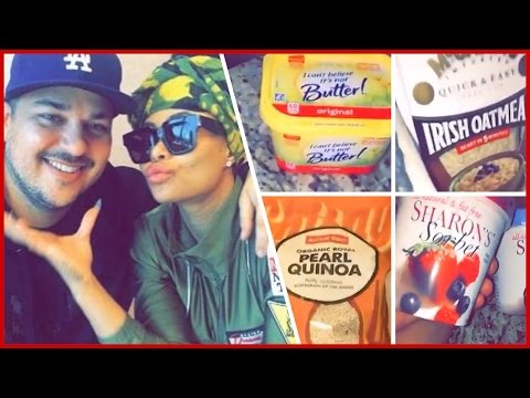 Blac Chyna and Rob Kardashian Discover What Food Is (TMZ TV)