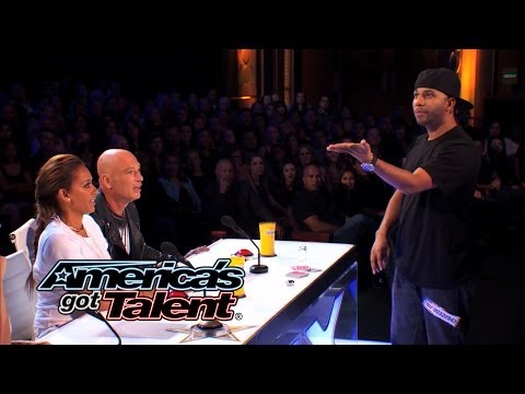 Smoothini: Bar Magician Flies Through Amazing Tricks - America's Got Talent 2014