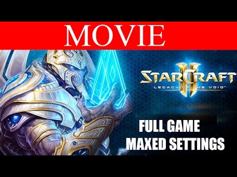 StarCraft 2 Legacy of the Void Full Movie - All Cutscenes and Cinematics HD Ultra Gameplay 1080p