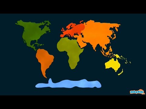 7 Continents of the World | Mocomi Kids