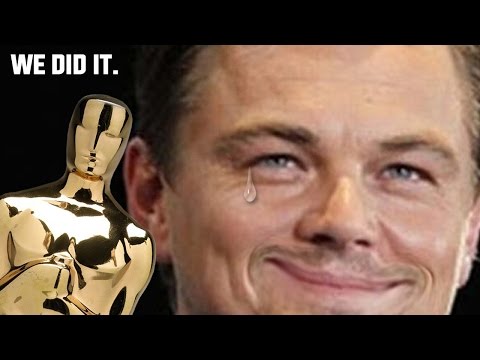 LEONARDO DICAPRIO WINS THE OSCAR 2016 | Leo's Red Carpet Rampage