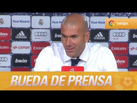 Zinedine Zidane: "La Liga está acabada"