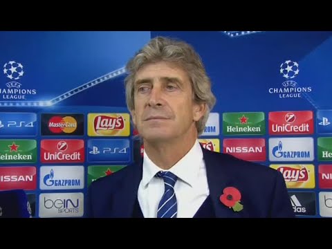 Sevilla vs Manchester City 1 : 3 - Manuel Pellegrini post-match interview