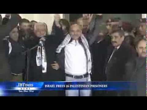 Jubilation in Jerusalem and on the streets of Ramallah, as hundreds of relatives welcomed the return of the 26 Palestinian prisoners released from Israeli jails.
This was the third group of prisoners to be released as part of the US-brokered peace efforts in the Middle East. Palestinian President Mahmoud Abbas, seen here, welcomed the move, but said a peace deal cannot be reached until all prisoners are released.
Israel has freed 26 Palestinian prisoners from its jails ahead of US Secretary of State John Kerry\'s arrival in the region. In all, Israel has freed 104 long-serving Palestinian prisoners.
The latest group of prisoners were jailed before the 1993 Oslo accords and had been serving sentences ranging from 19 to 28 years for killing Israeli soldiers and civilians. Among the released, 18 were from the West Bank, five from East Jerusalem and three from Gaza.
The US State Department praised Israeli Prime Minister Benjamin Netanyahu for the release. However, to ease domestic tensions, especially among the right-wing politicians, Netanyahu is set to unveil new settlement plans that include an additional 1,400 housing units in East Jerusalem and the West Bank.
Written and presented by Alfred Joyner