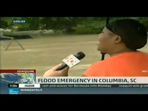 Columbia SC Horrific Flooding, I Saved My Totino's PIZZA during the flood