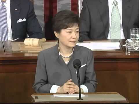 Park Geun Hye Addresses Joint Session of U S  Congress