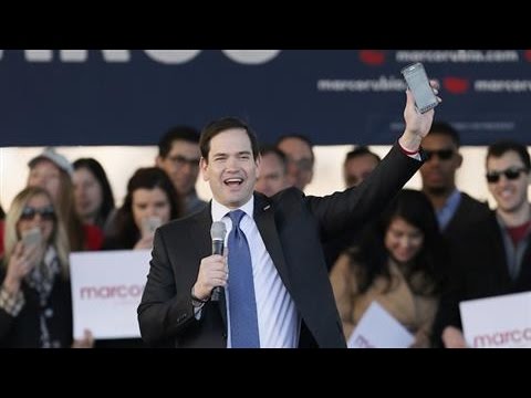 Marco Rubio Mocks Donald Trump at Rally