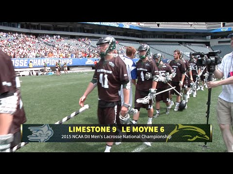 Le Moyne College Men's Lacrosse NCAA Division II Championship Game vs. Limestone | May 24, 2015