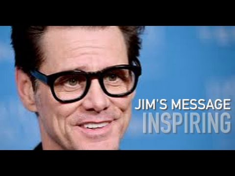 Jim Carrey's Secret of Life - Inspiring Message to the world