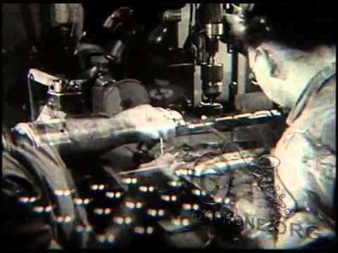 1937 C G  Conn Factory   RARE Pre WWII footage