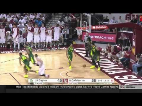 Baylor at Oklahoma | 2015-16 Big 12 Men's Basketball Highlights