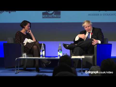 Boris Johnson explains how to speak like Winston Churchill