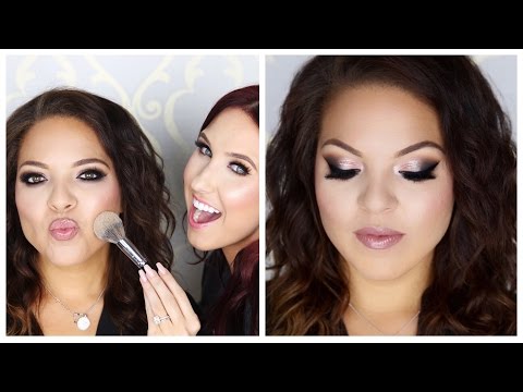 Classic Smokey Eye Tutorial On My Friend | Jaclyn Hill