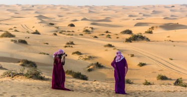 Strike a pose in the desert, Dubai