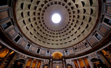 Reading in the guide books that the Pantheon in Rome was built in the 2nd Century AD is one thing - seeing the enormity ...