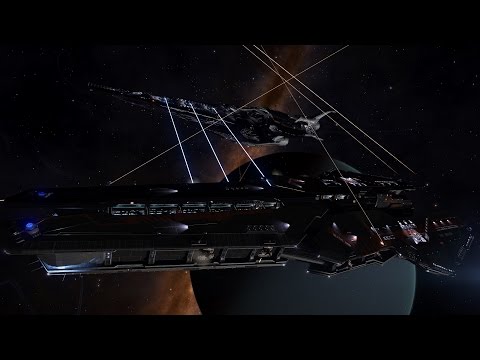 Elite: Dangerous Imperial vs Federation Capital Ship