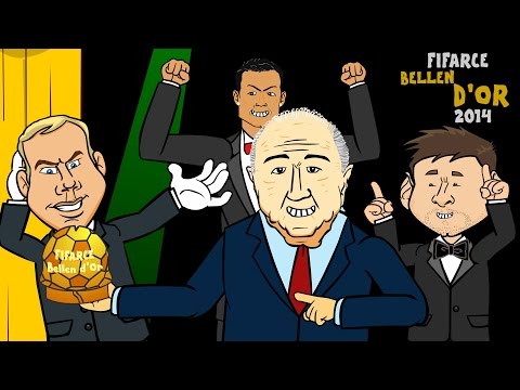 🌟Ballon d'Or 2014-2015 RAP BATTLE🌟 (Winner Cristiano Ronaldo vs Messi vs Neuer) FIFA Award Cartoon