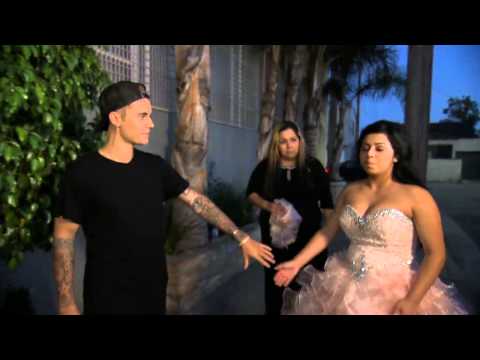 Full HD appearance of Justin Bieber on KNOCK KNOCK LIVE with Ryan Seacrest