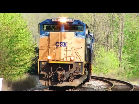 1.5 Hours Of Just CSX Train Engines