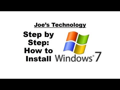 Windows Step by Step: How to Install Windows 7 Home Premium OEM