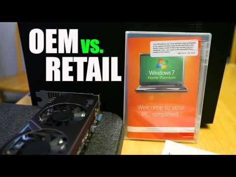 Windows OEM vs. Retail