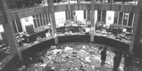 Aftermath of the Piazza Fontana bombing, which killed 17