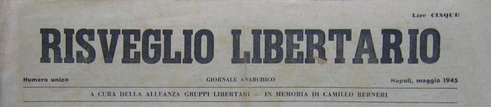 journal "Risveglio Libertario"