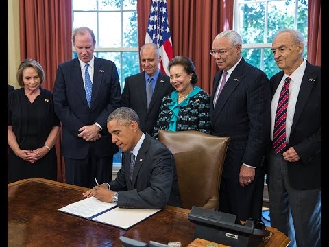 President Obama Signs the America’s Promise Summit Declaration