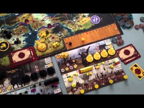 Scythe Gameplay Turn by Turn