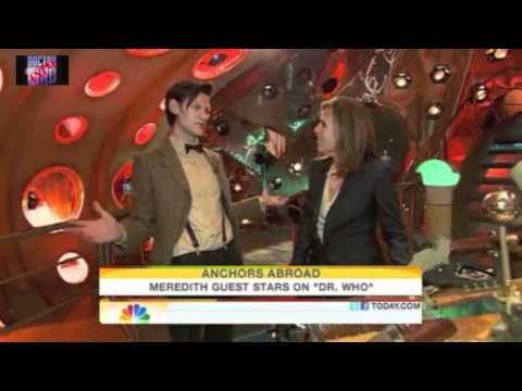 Doctor Who feat on NBC News Today Anchor Woman Meredith Vieira May 11 *SPOILER ALERT*