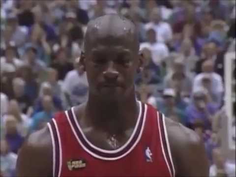 Michael Jordan - The Last Shot! Last minute of the 1998 NBA Finals