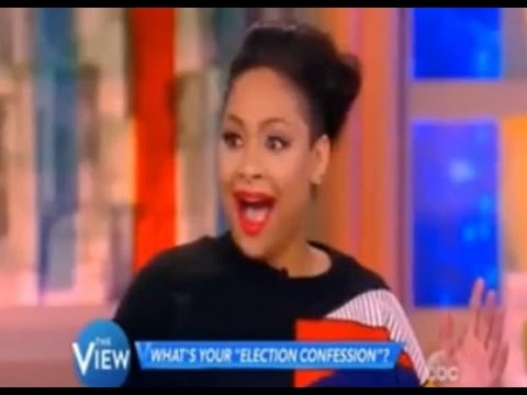 Raven Symoné on The View Vows to Leave US If Any Republican Gets Nominated